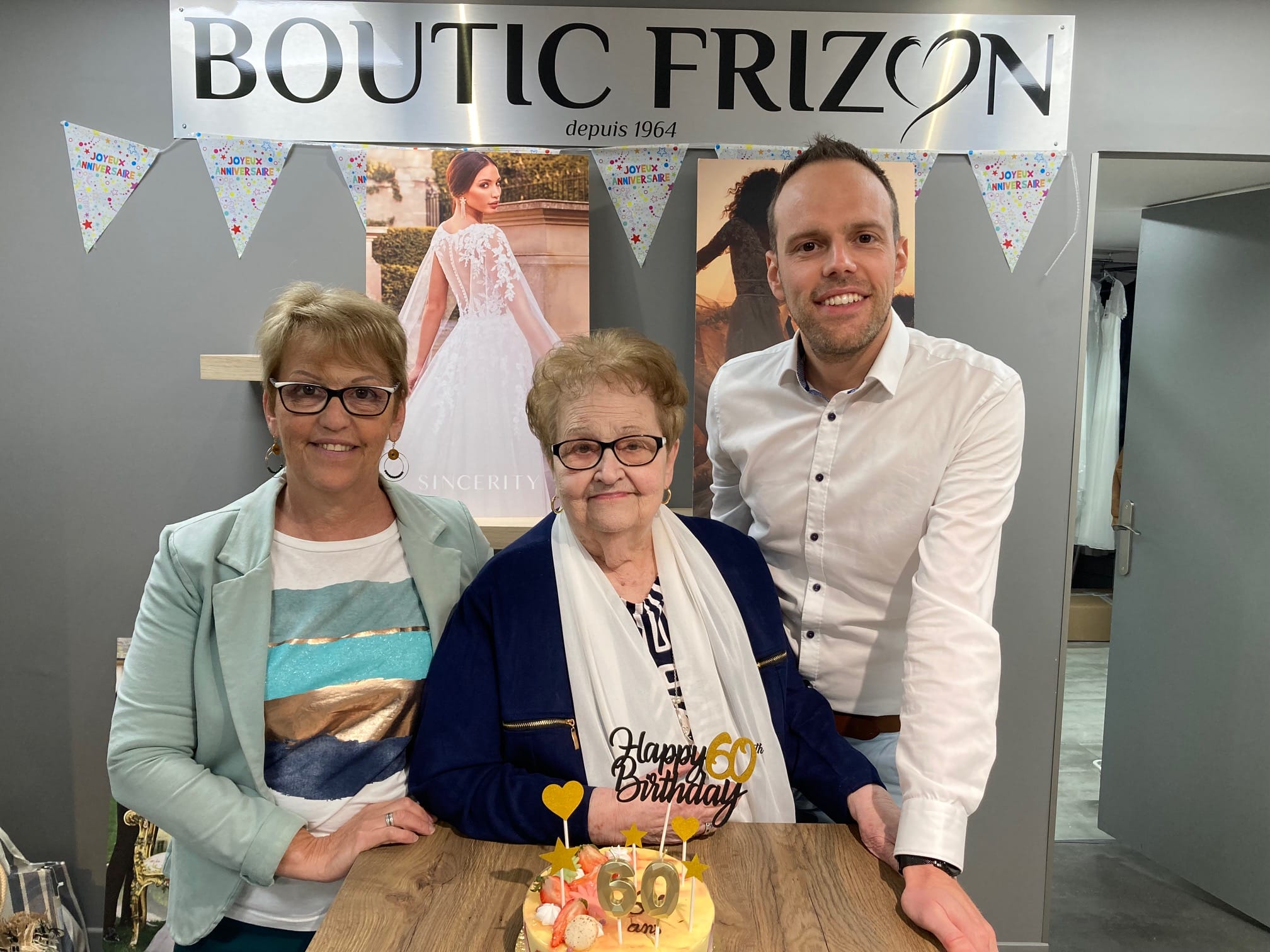 Trois générations Boutic Frizon - 60 ans de la boutique