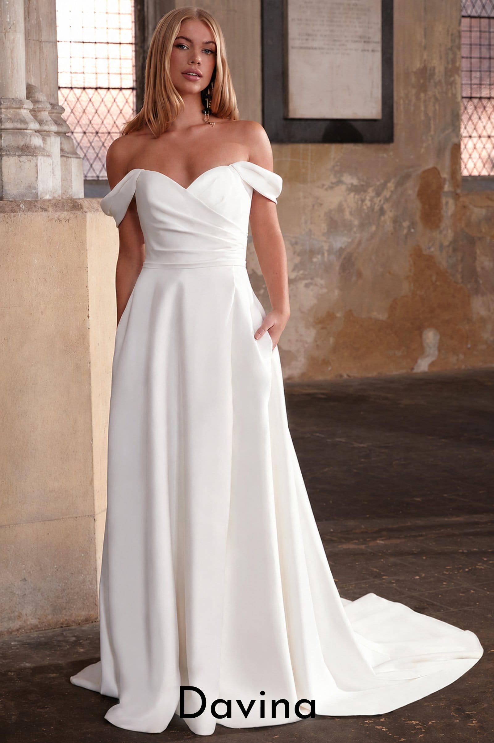 Robe de mariée trapèze Boutic Frizon - Davina