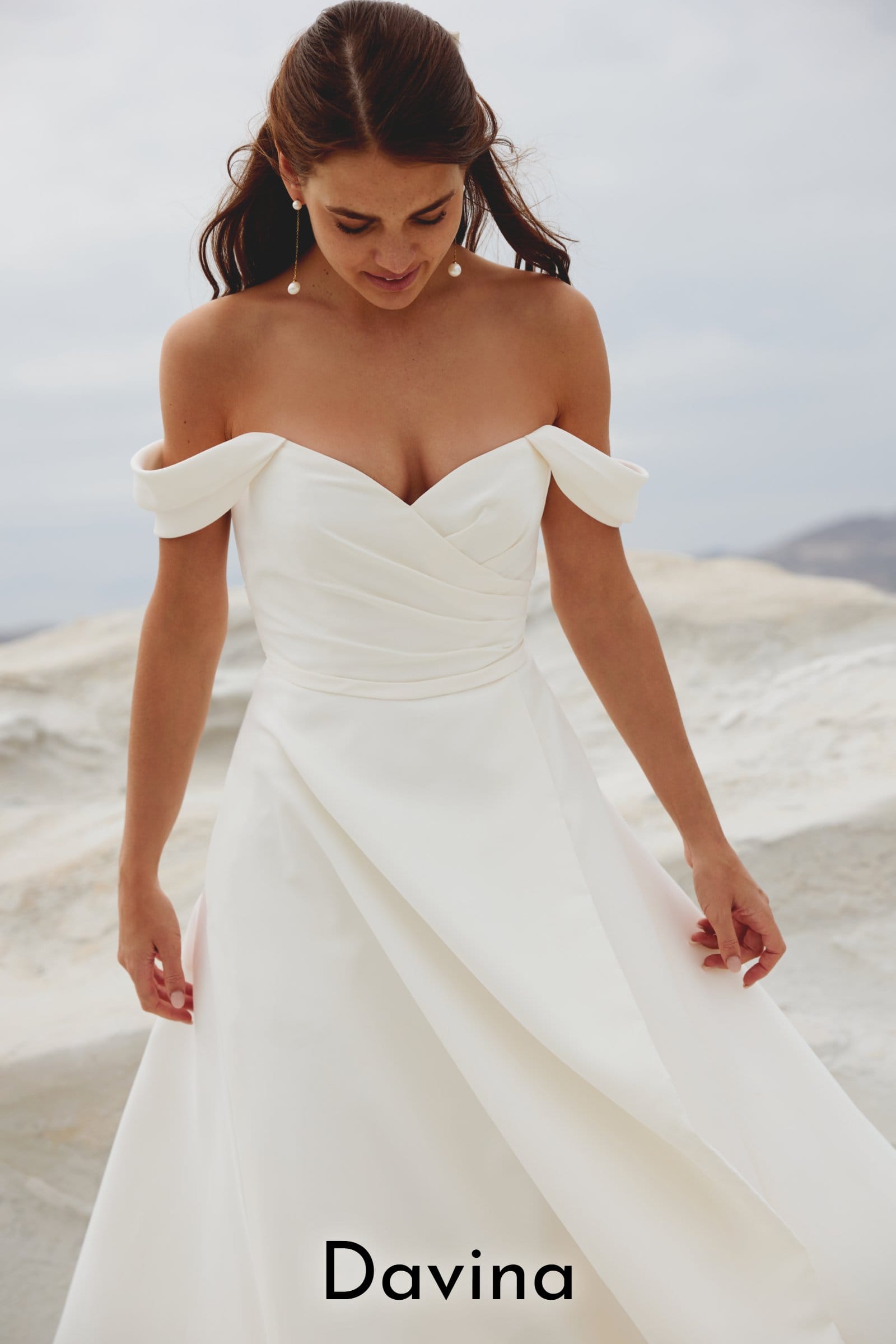 Robe de mariée trapèze Boutic Frizon - Davina