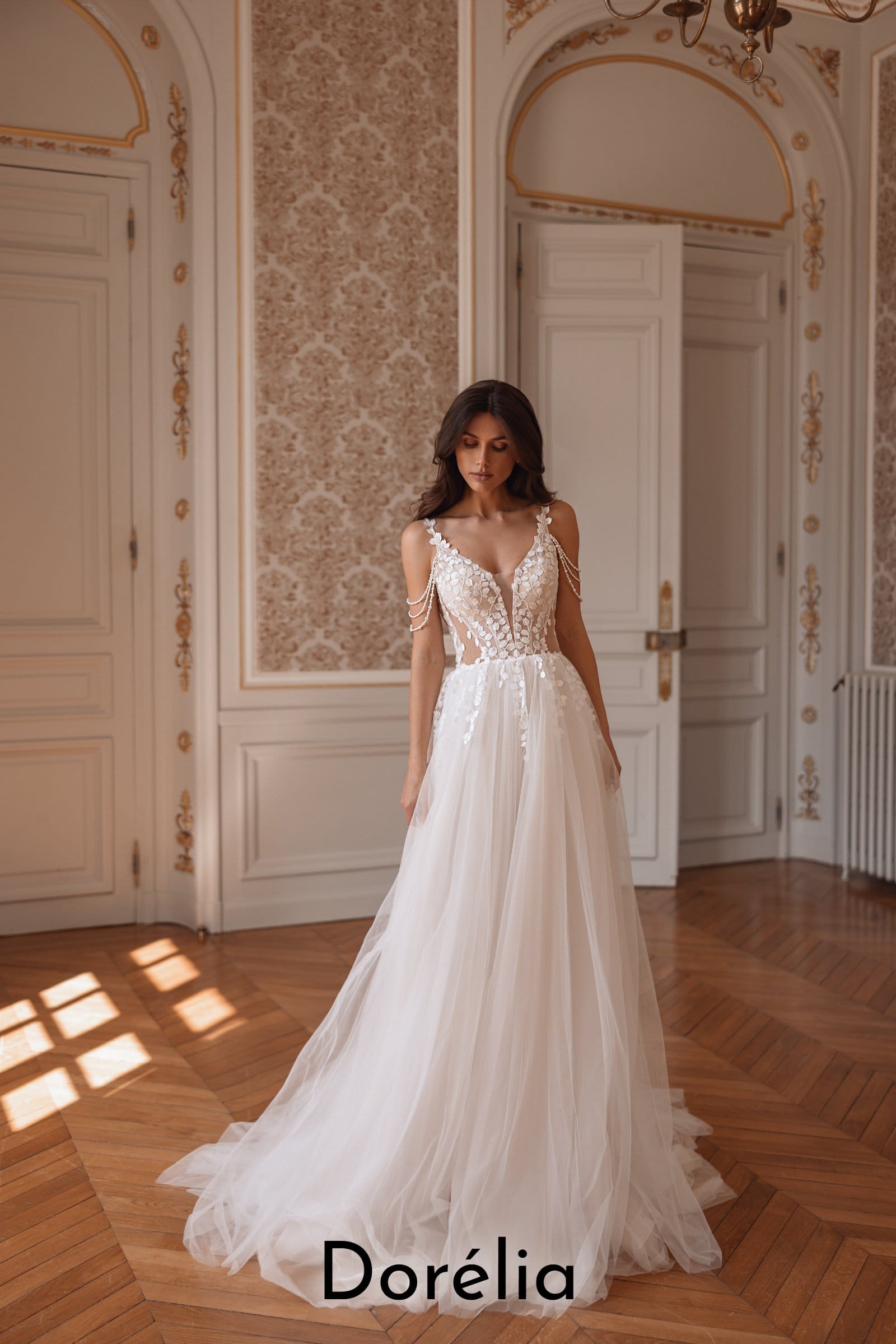 Robe de mariée trapèze Boutic Frizon - Dorelia