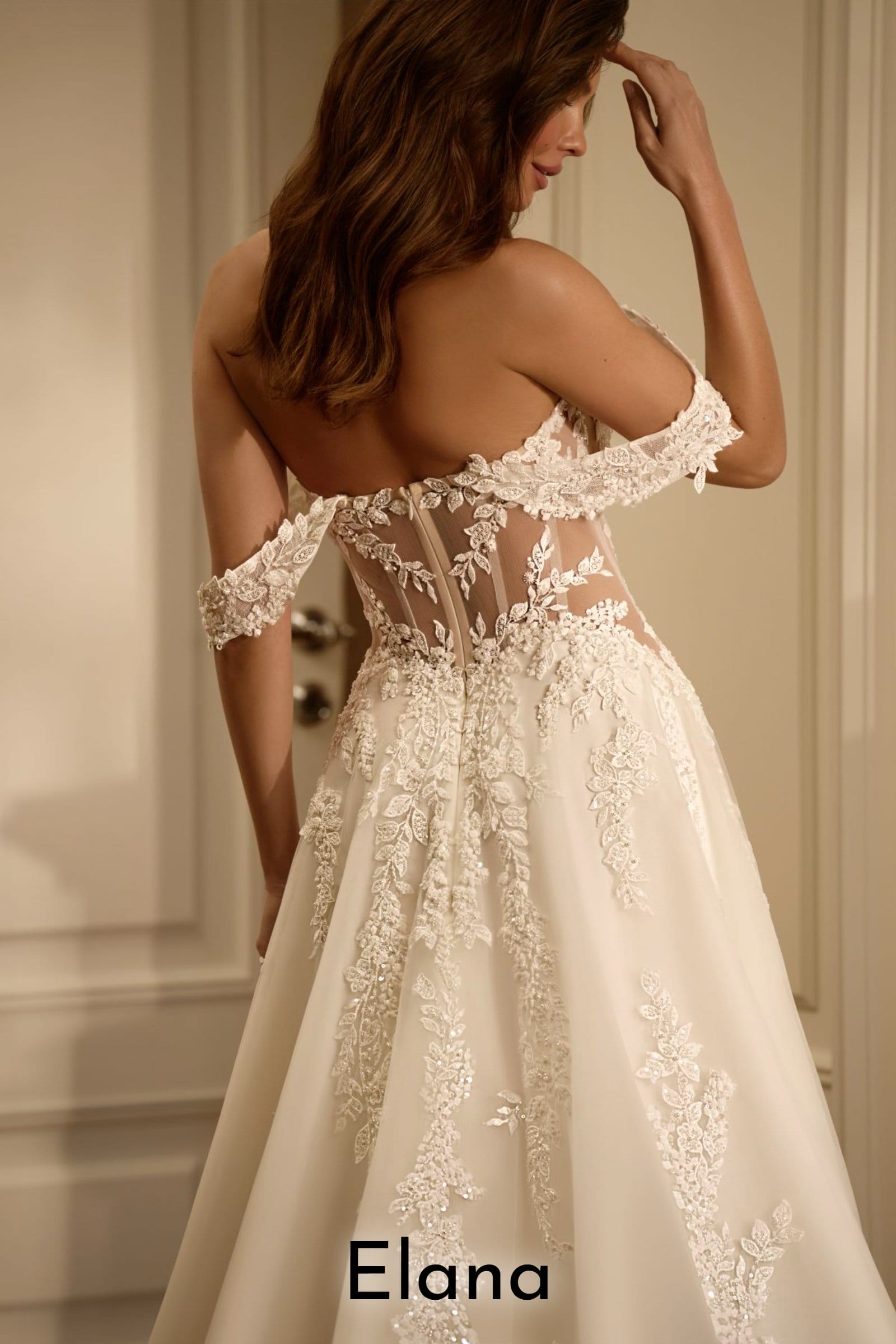 Robe de mariée trapèze Boutic Frizon - Elana
