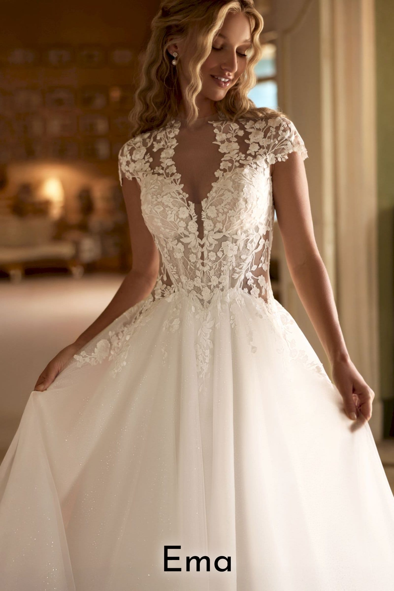 Robe de mariée princesse Boutic Frizon - Ema