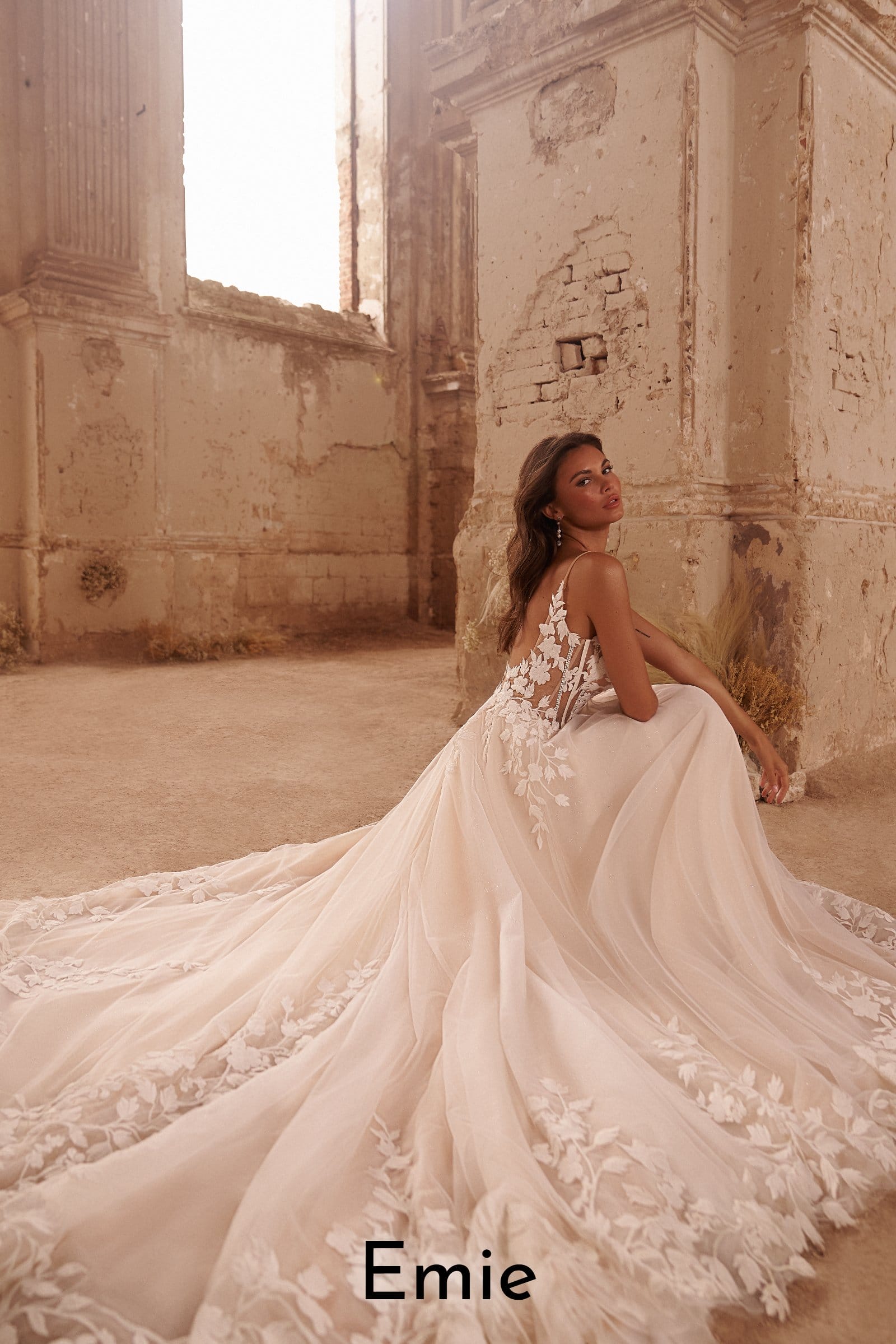 Robe de mariée princesse Boutic Frizon - Emie