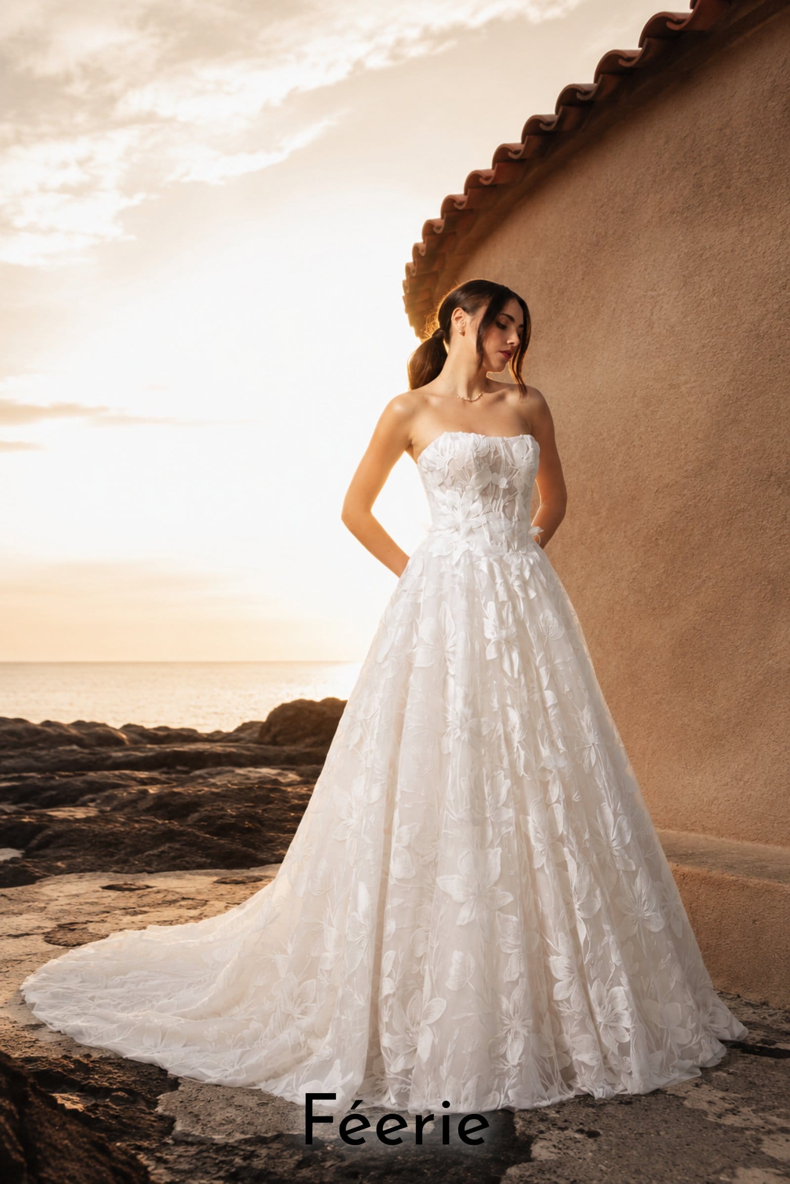 Robe de mariée princesse Boutic Frizon - Feerie