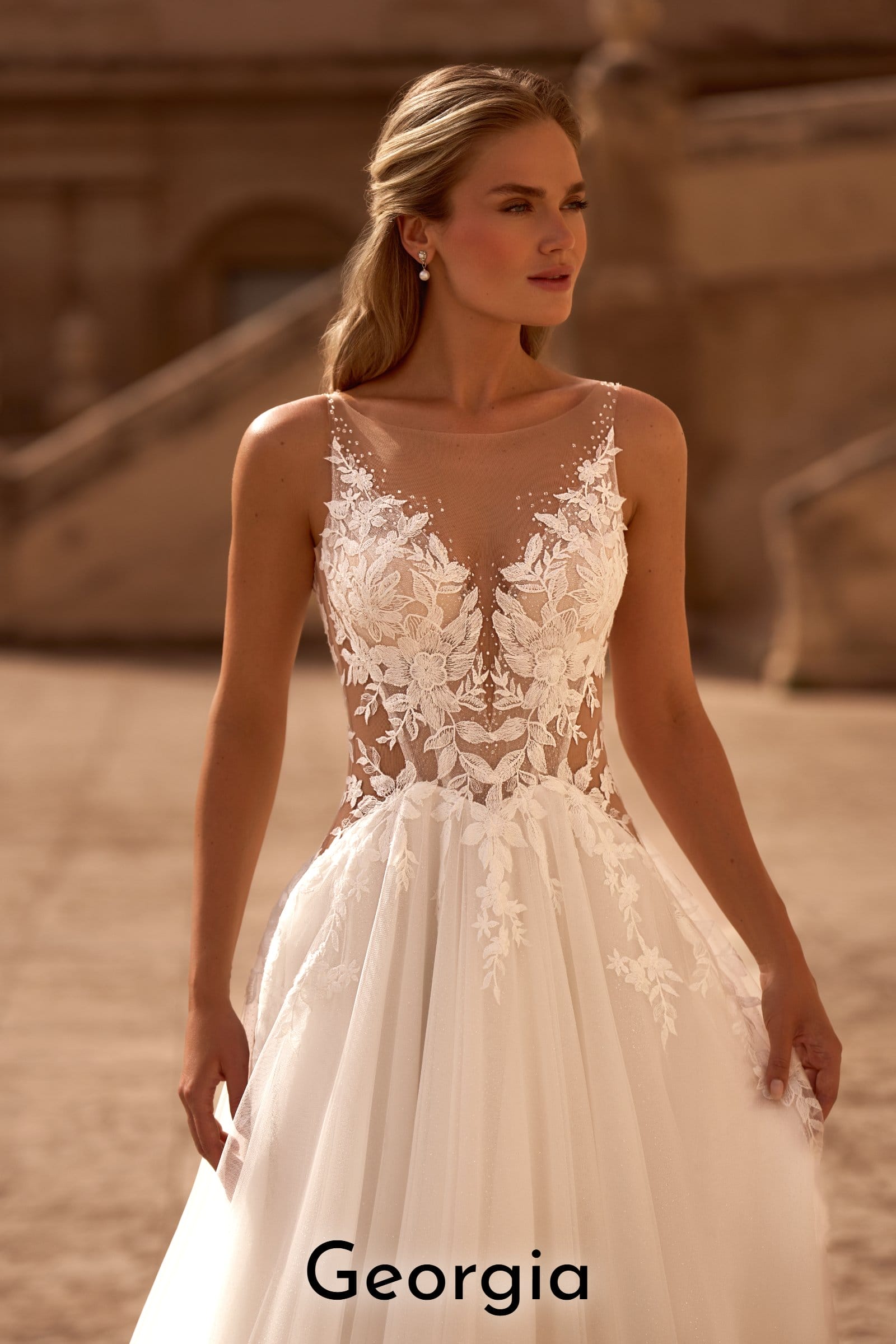 Robe de mariée trapèze Boutic Frizon - Georgia