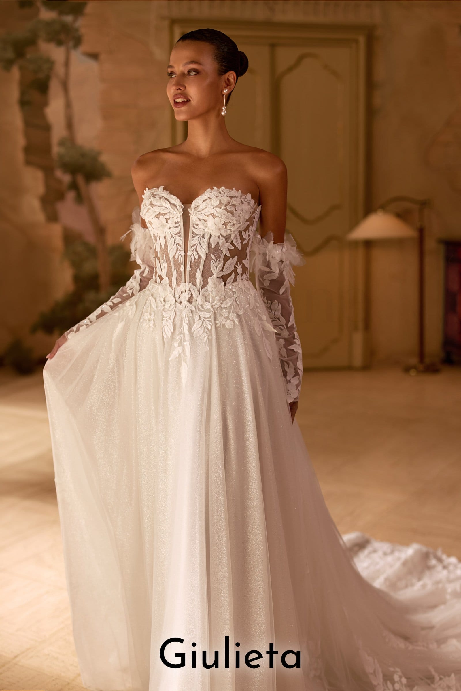 Robe de mariée trapèze Boutic Frizon - Giulieta