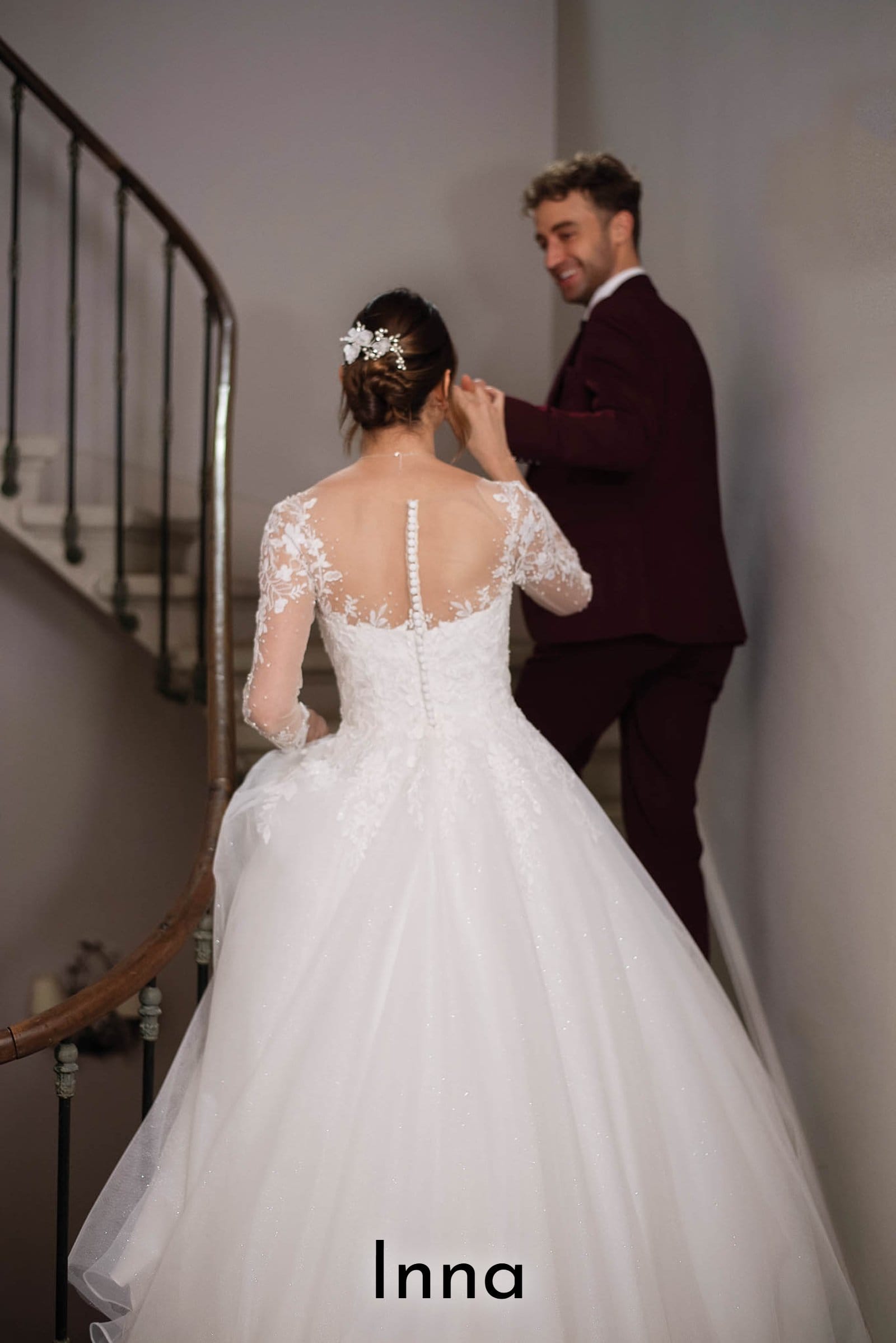 Robe de mariée trapèze Boutic Frizon - Inna