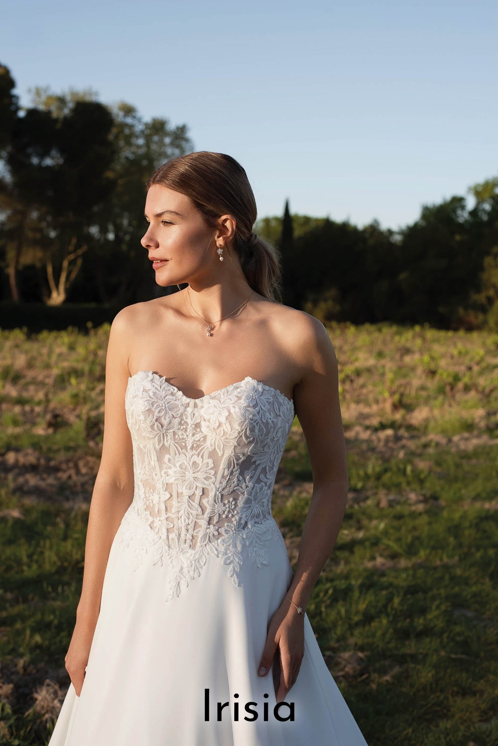 Robe de mariée trapèze Boutic Frizon - Irisia