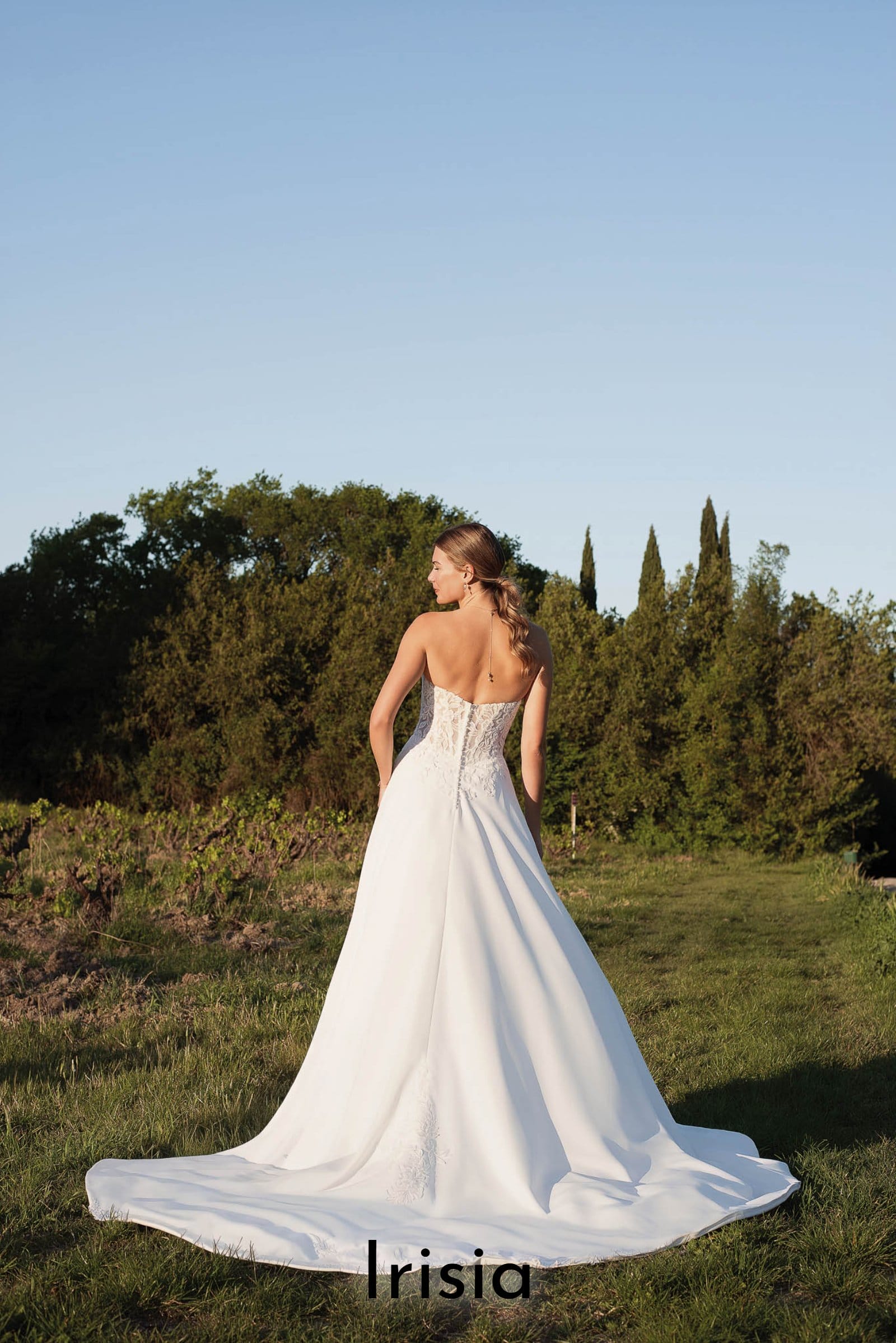 Robe de mariée trapèze Boutic Frizon - Irisia