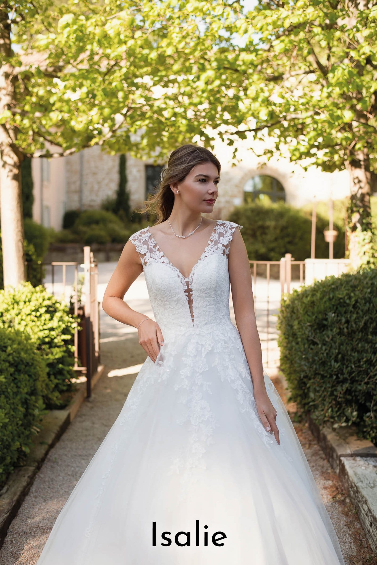 Robe de mariée princesse Boutic Frizon - Isalie