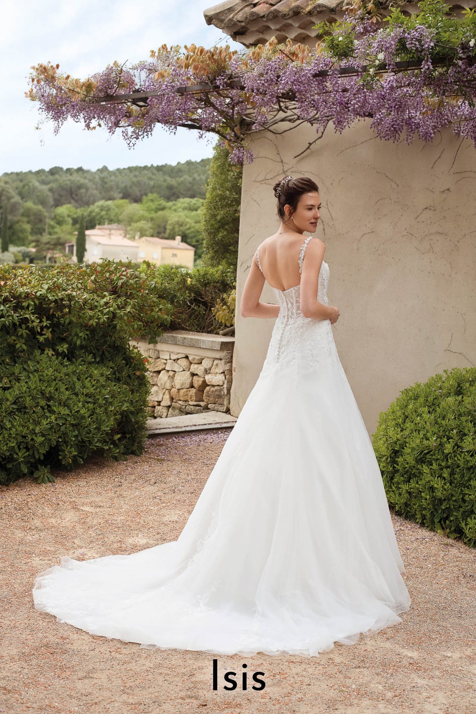 Robe de mariée trapèze Boutic Frizon - Isis