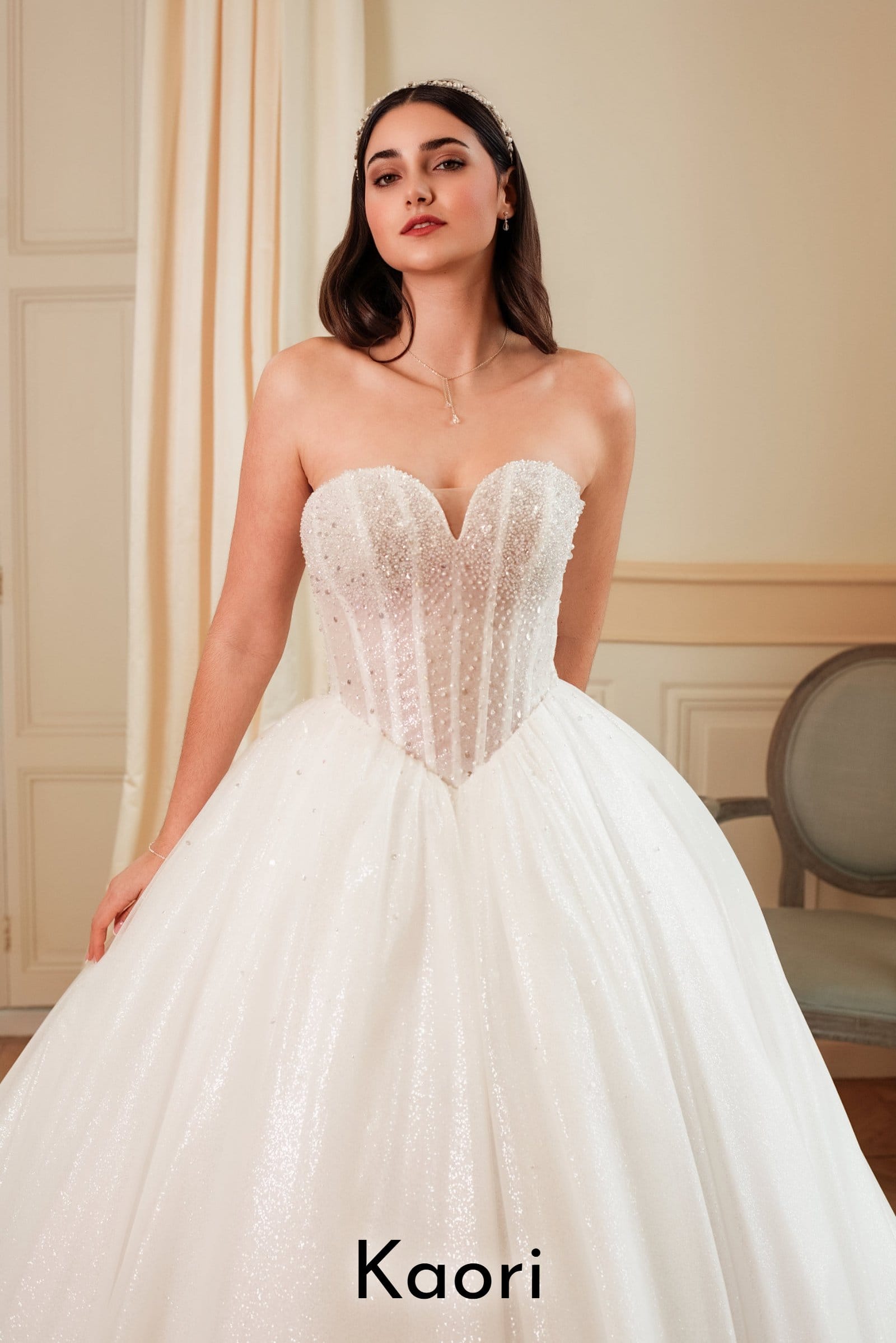 Robe de mariée princesse Boutic Frizon - Kaori