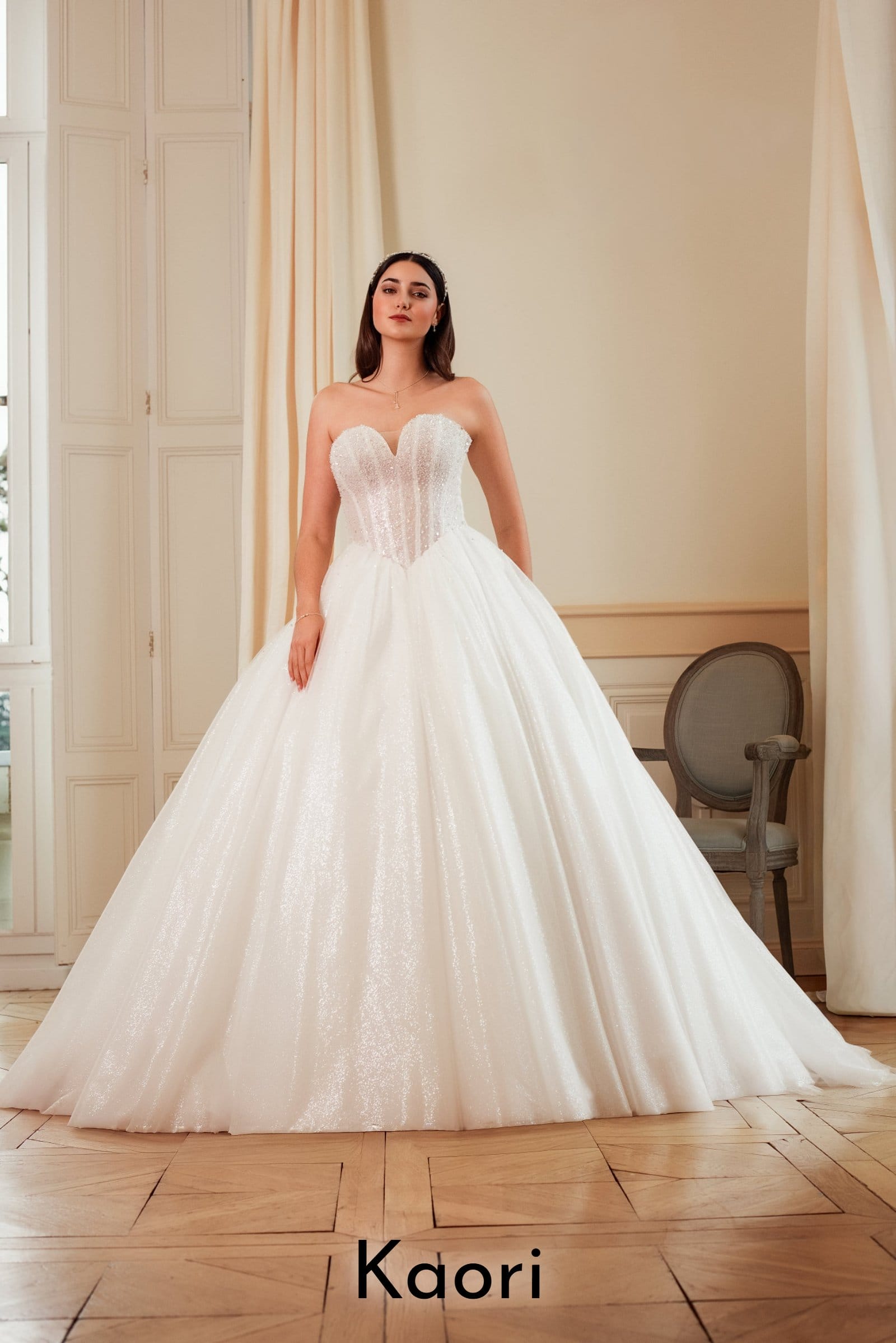 Robe de mariée princesse Boutic Frizon - Kaori