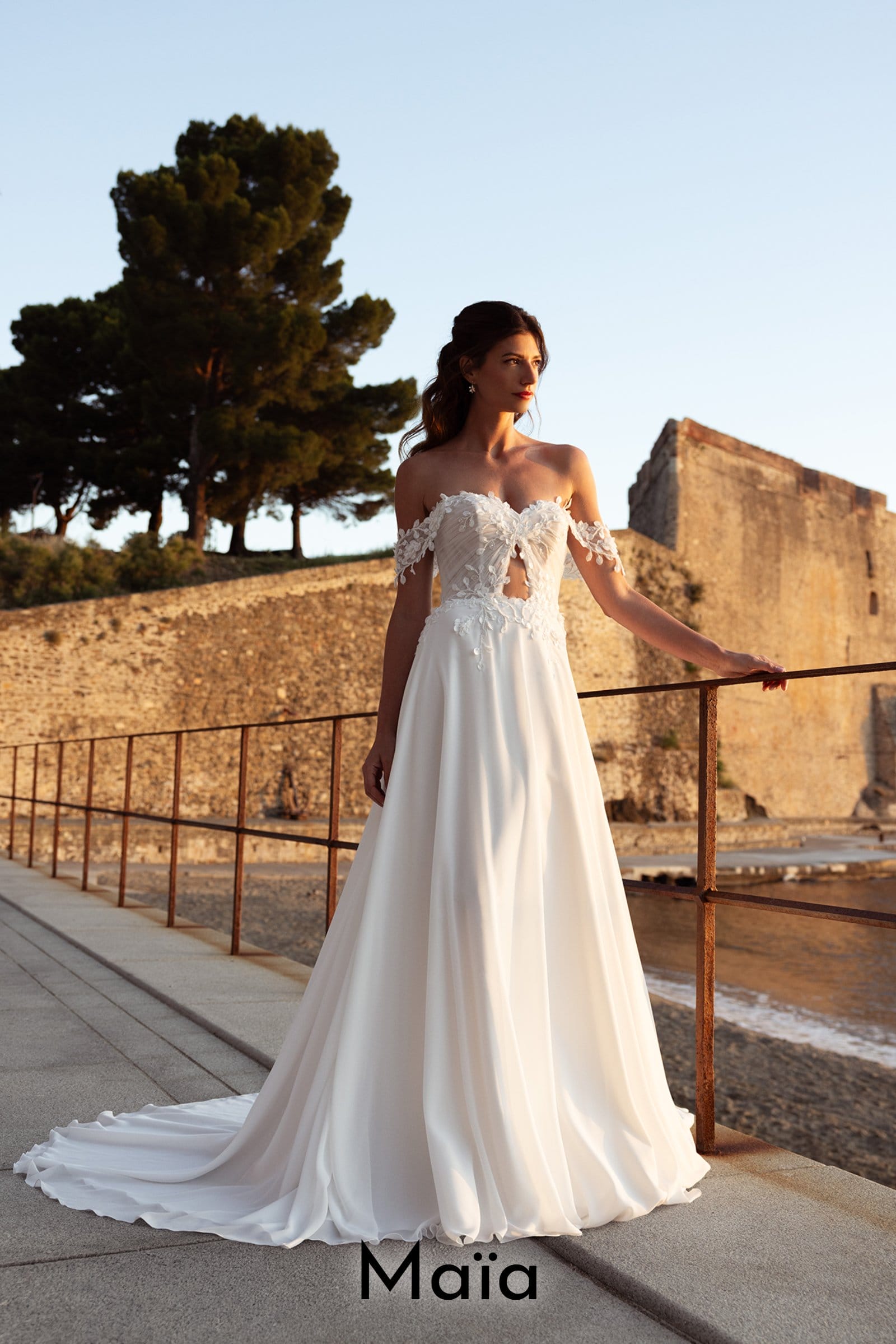 Robe de mariée bohème Boutic Frizon - maia