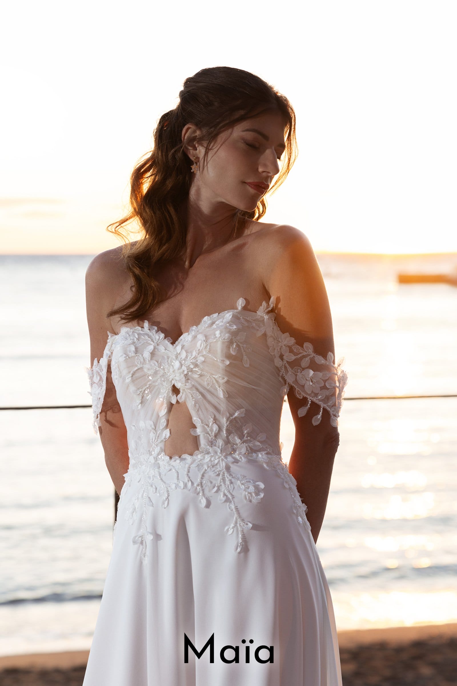 Robe de mariée bohème Boutic Frizon - maia