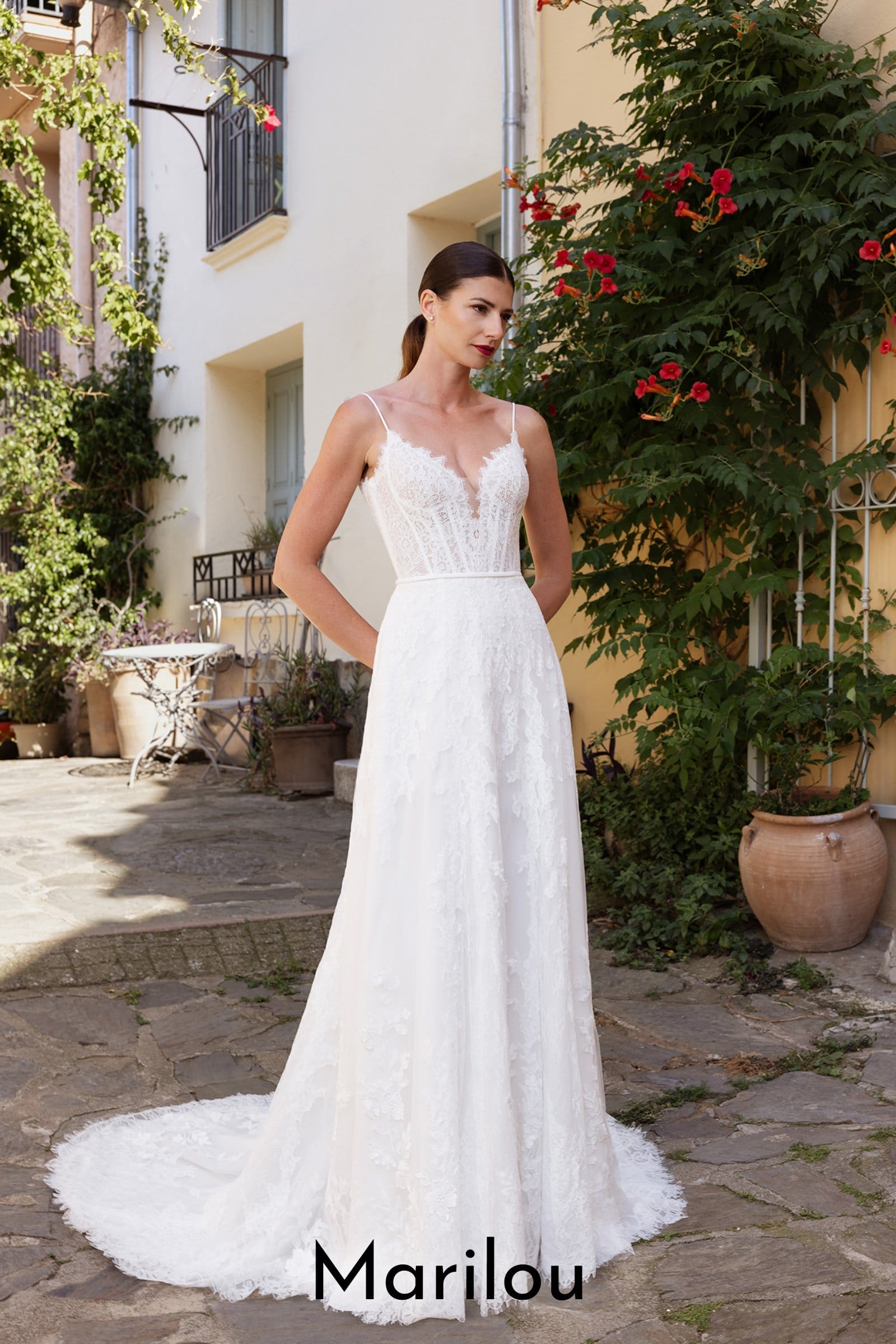 Robe de mariée bohème Boutic Frizon - marilou