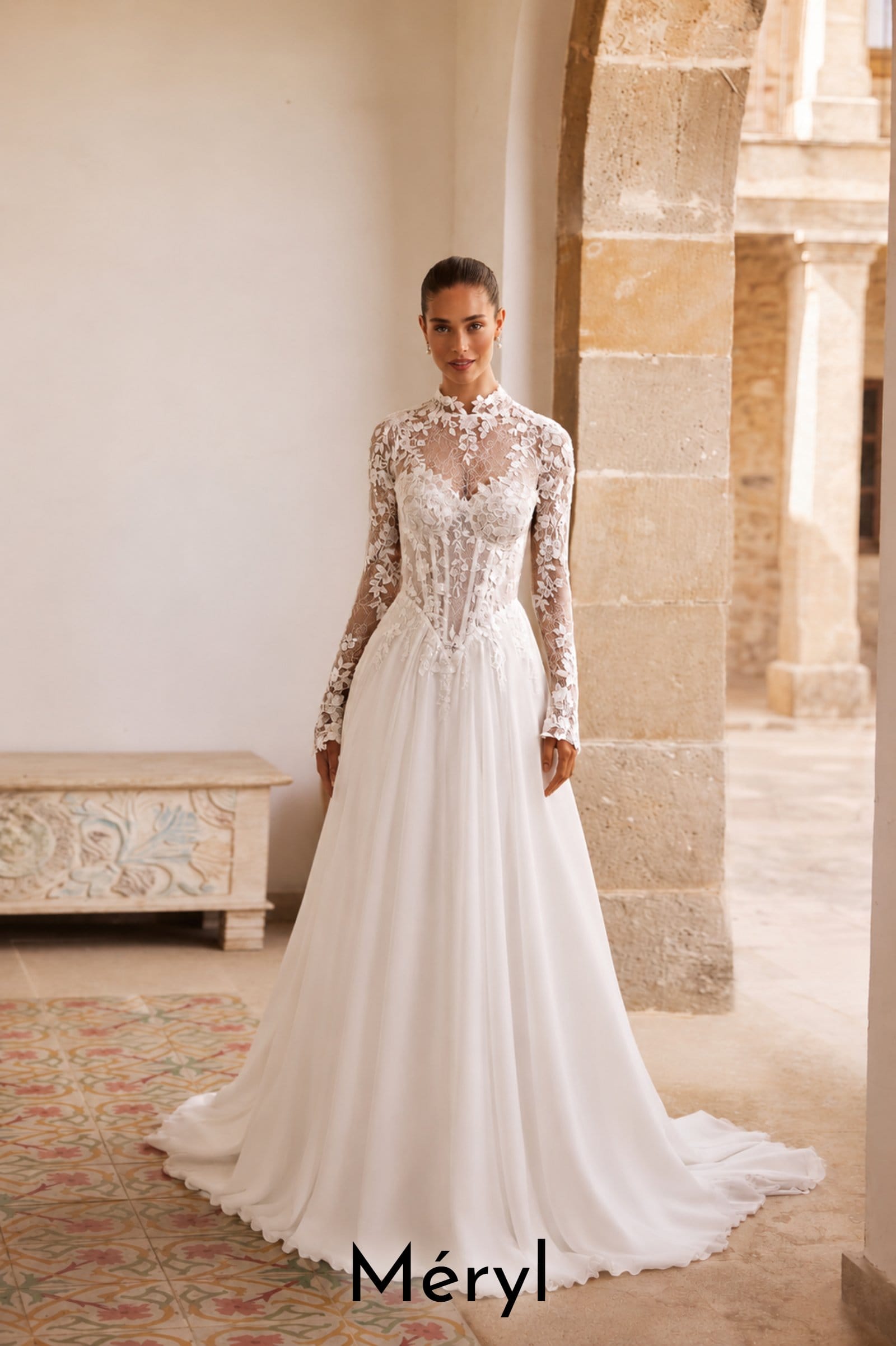 Robe de mariée bohème Boutic Frizon - meryl