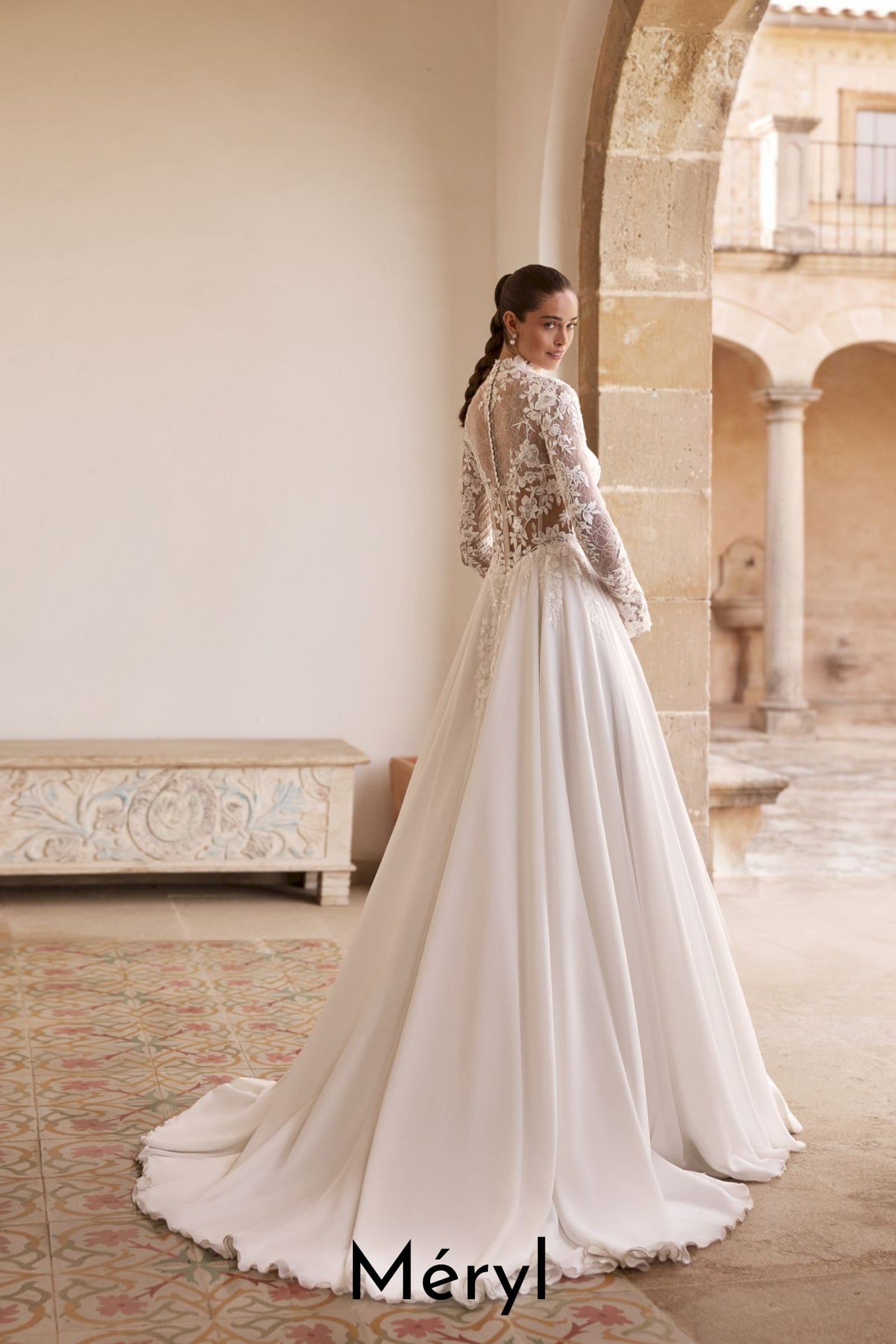 Robe de mariée bohème Boutic Frizon - meryl