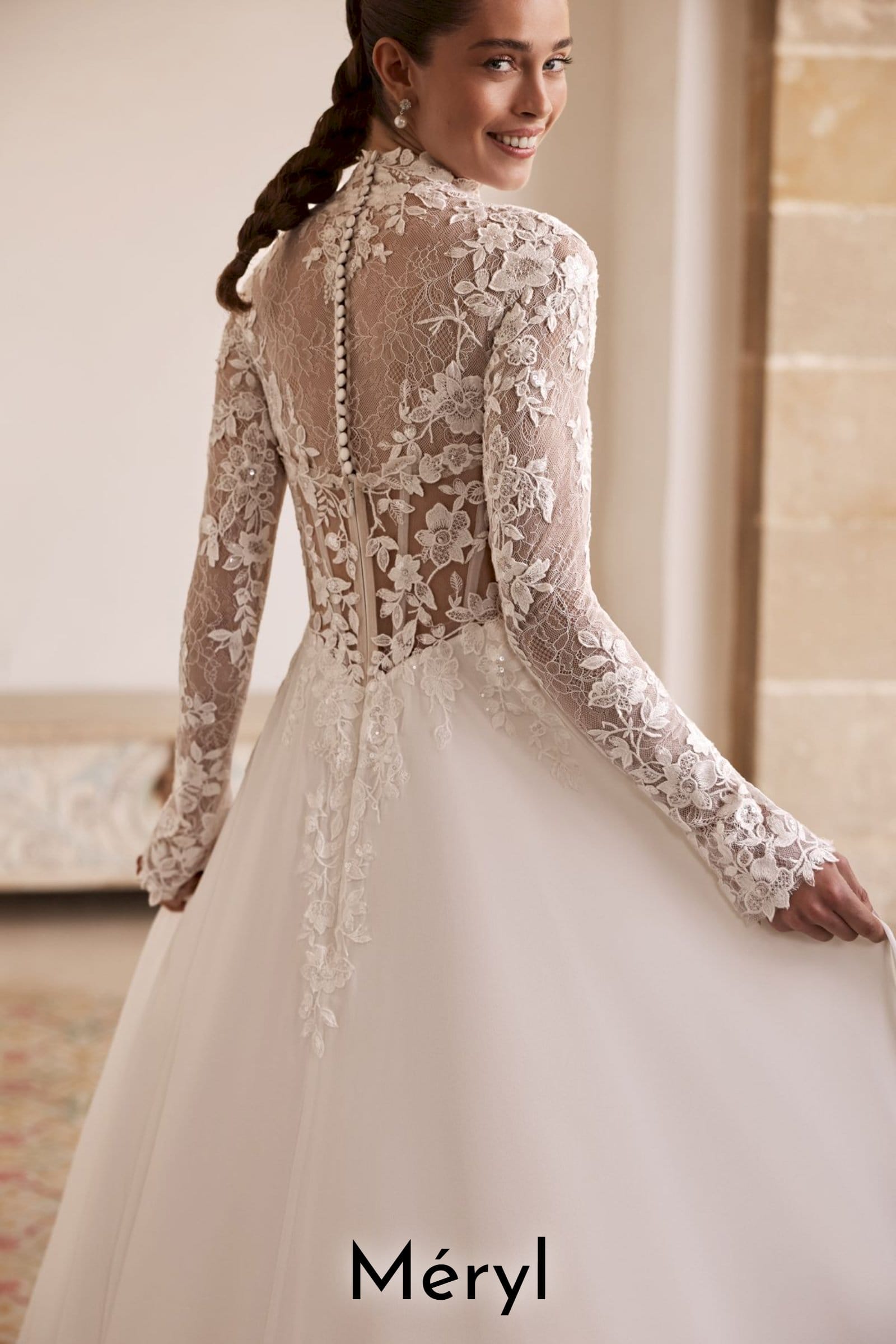 Robe de mariée bohème Boutic Frizon - meryl