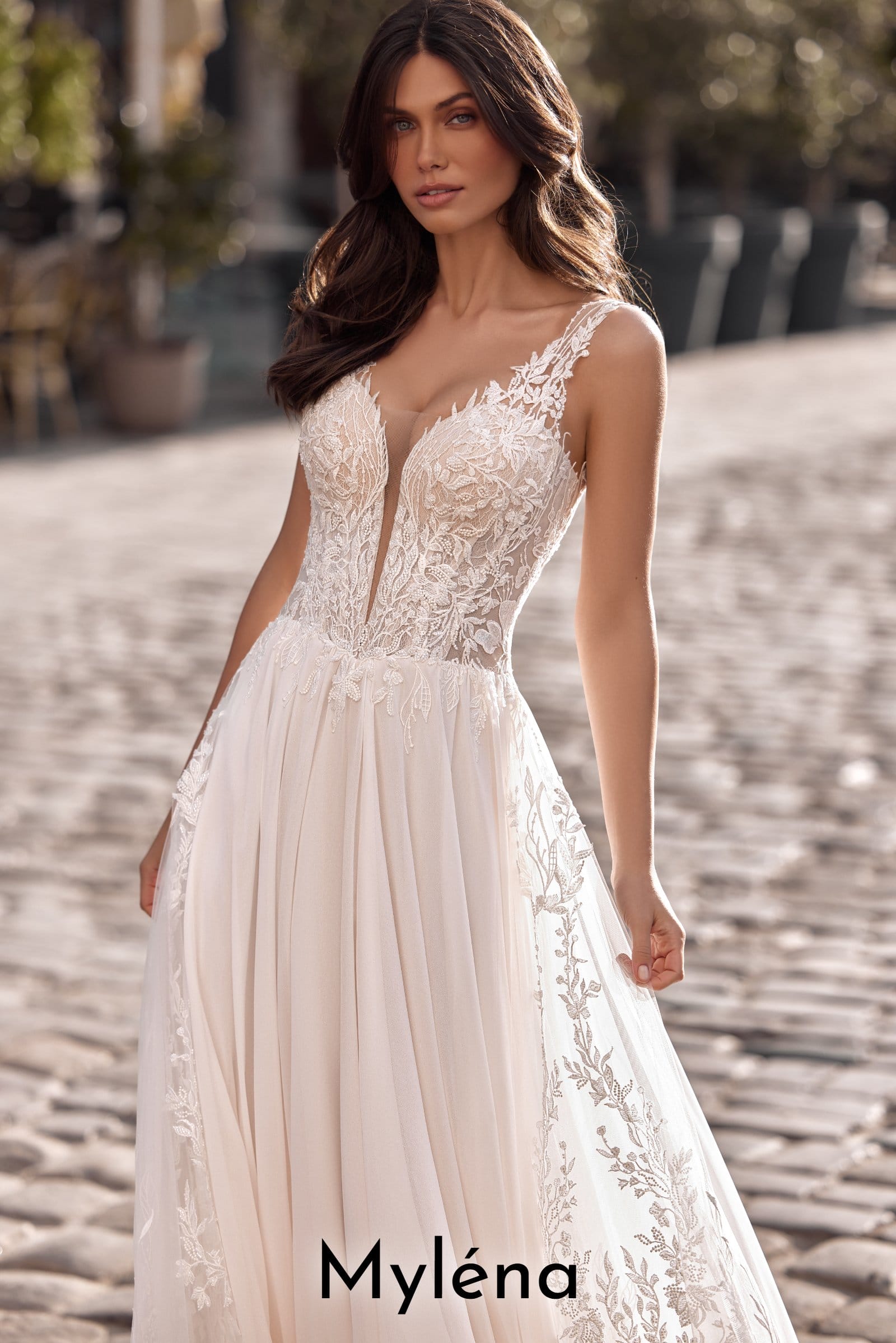 Robe de mariée bohème Boutic Frizon - mylena