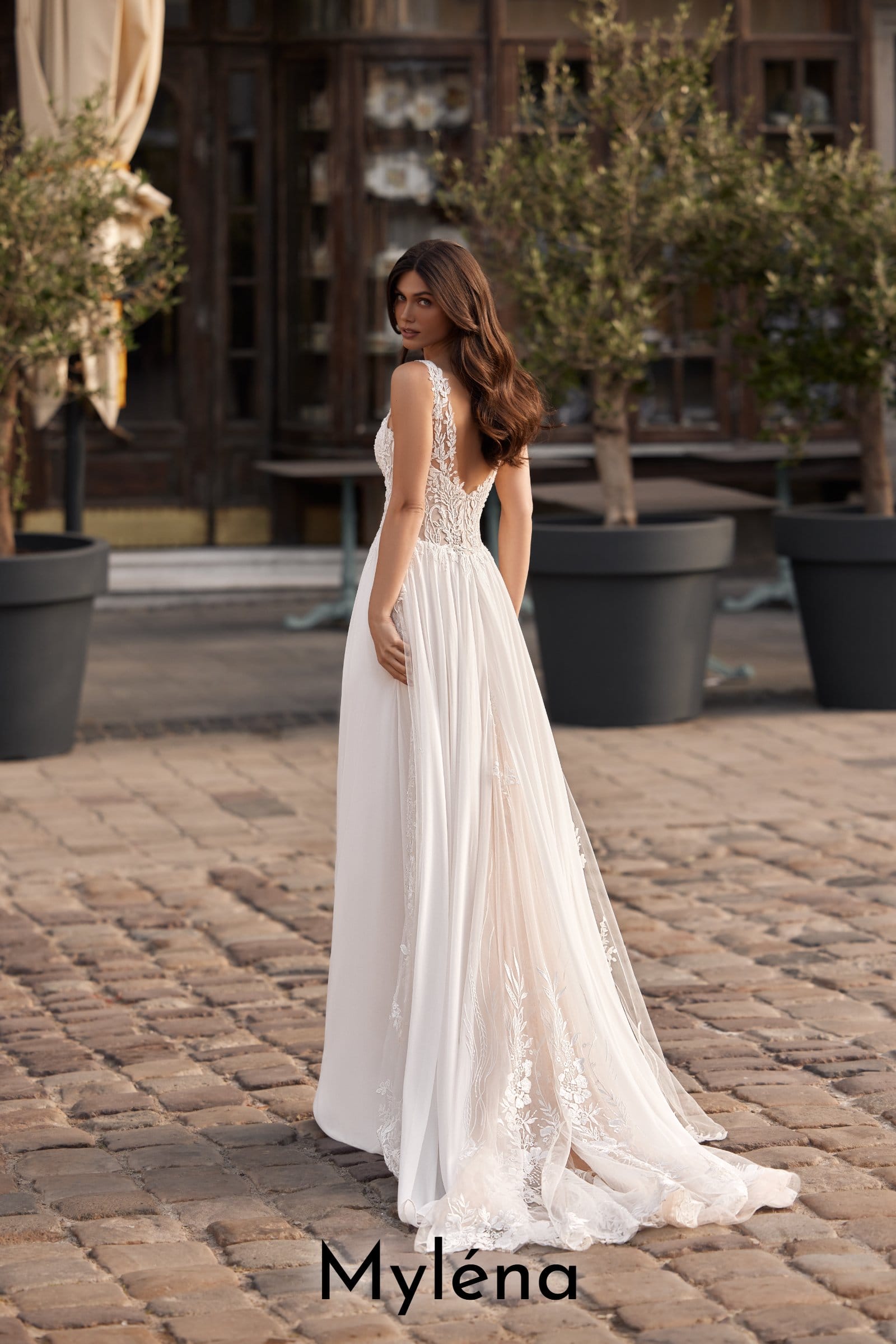 Robe de mariée bohème Boutic Frizon - mylena