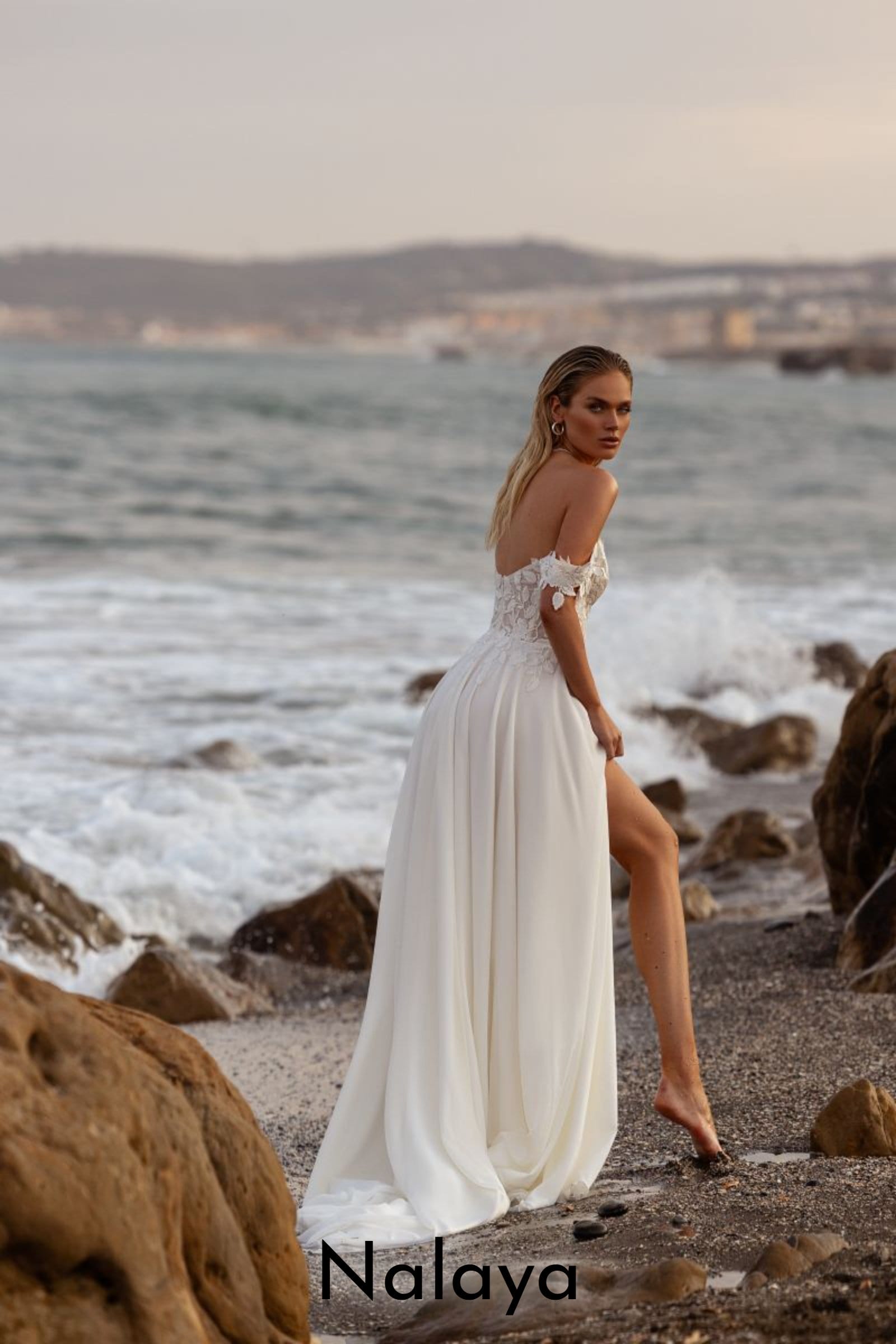 Robe de mariée bohème Boutic Frizon - nalaya