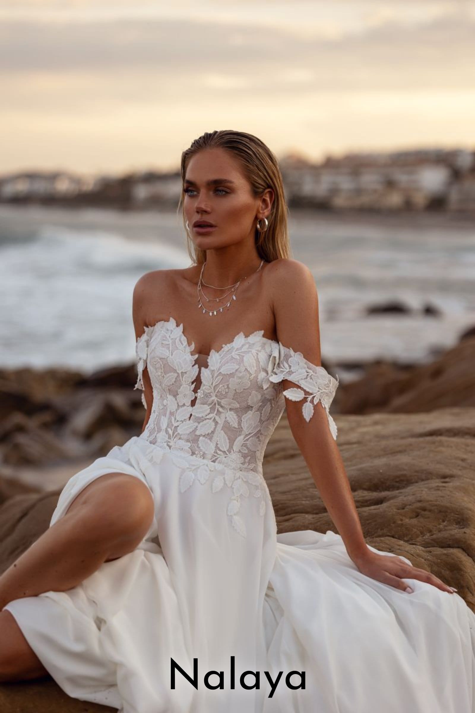 Robe de mariée bohème Boutic Frizon - nalaya