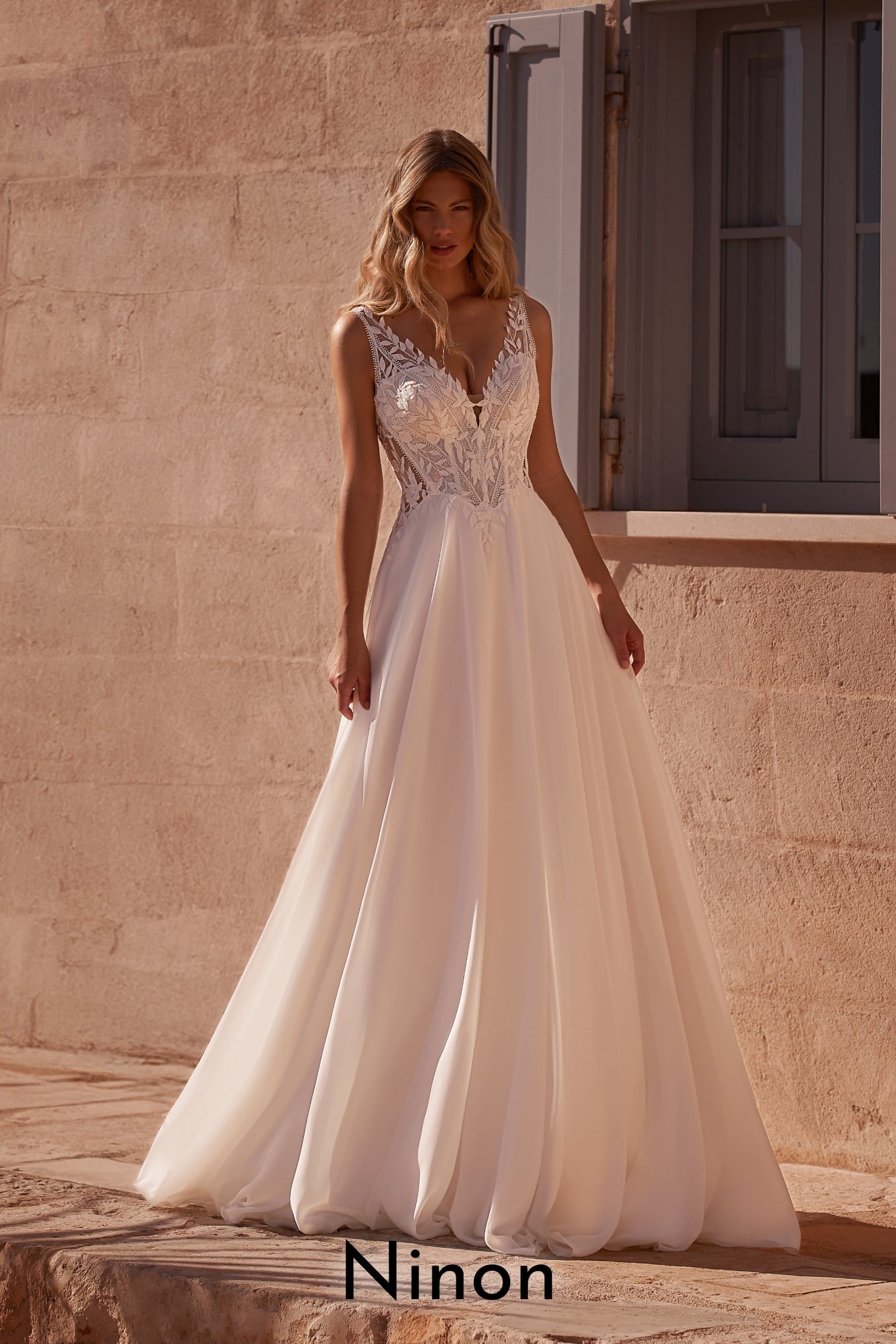 Robe de mariée bohème Boutic Frizon - ninon