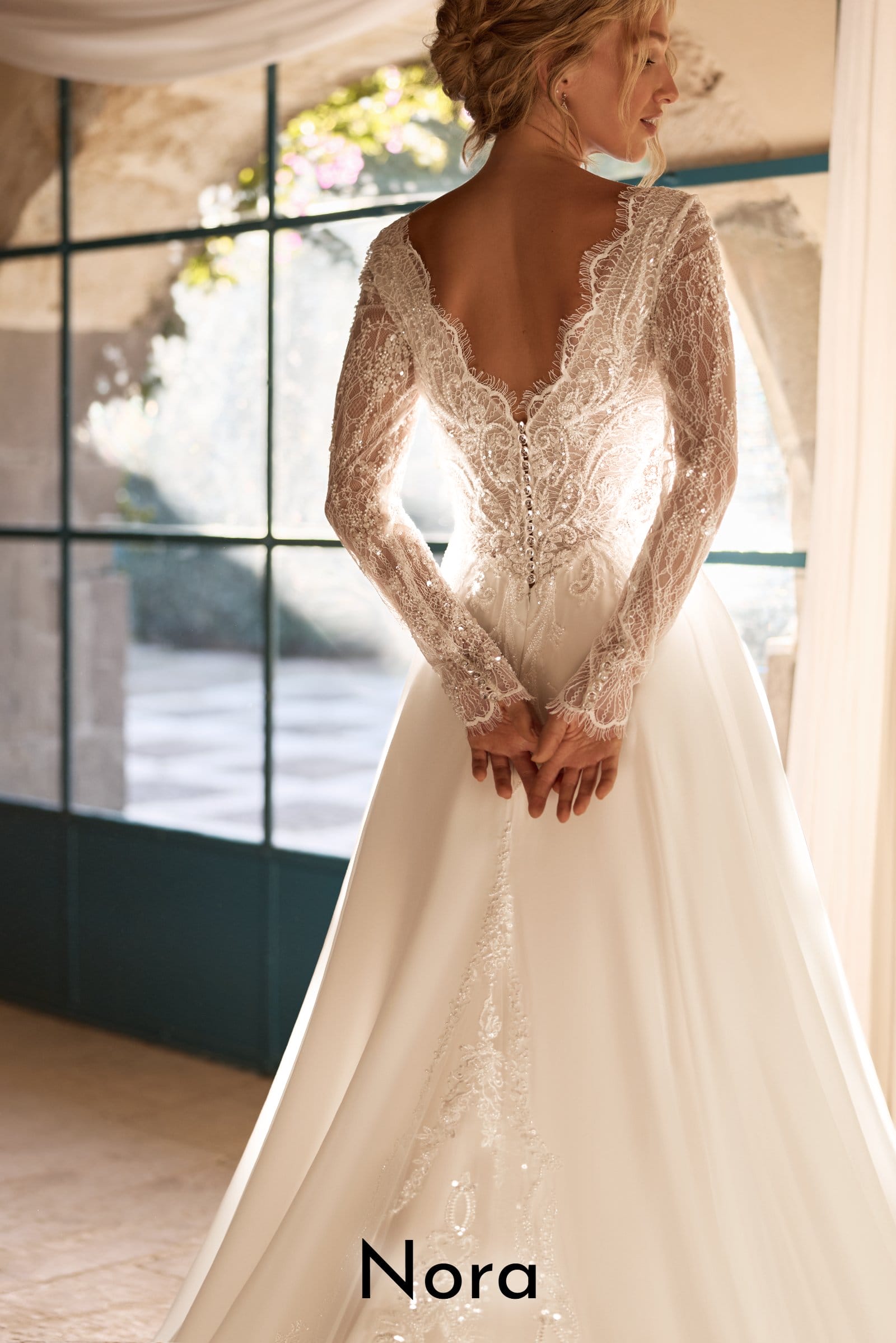 Robe de mariée bohème Boutic Frizon - nora
