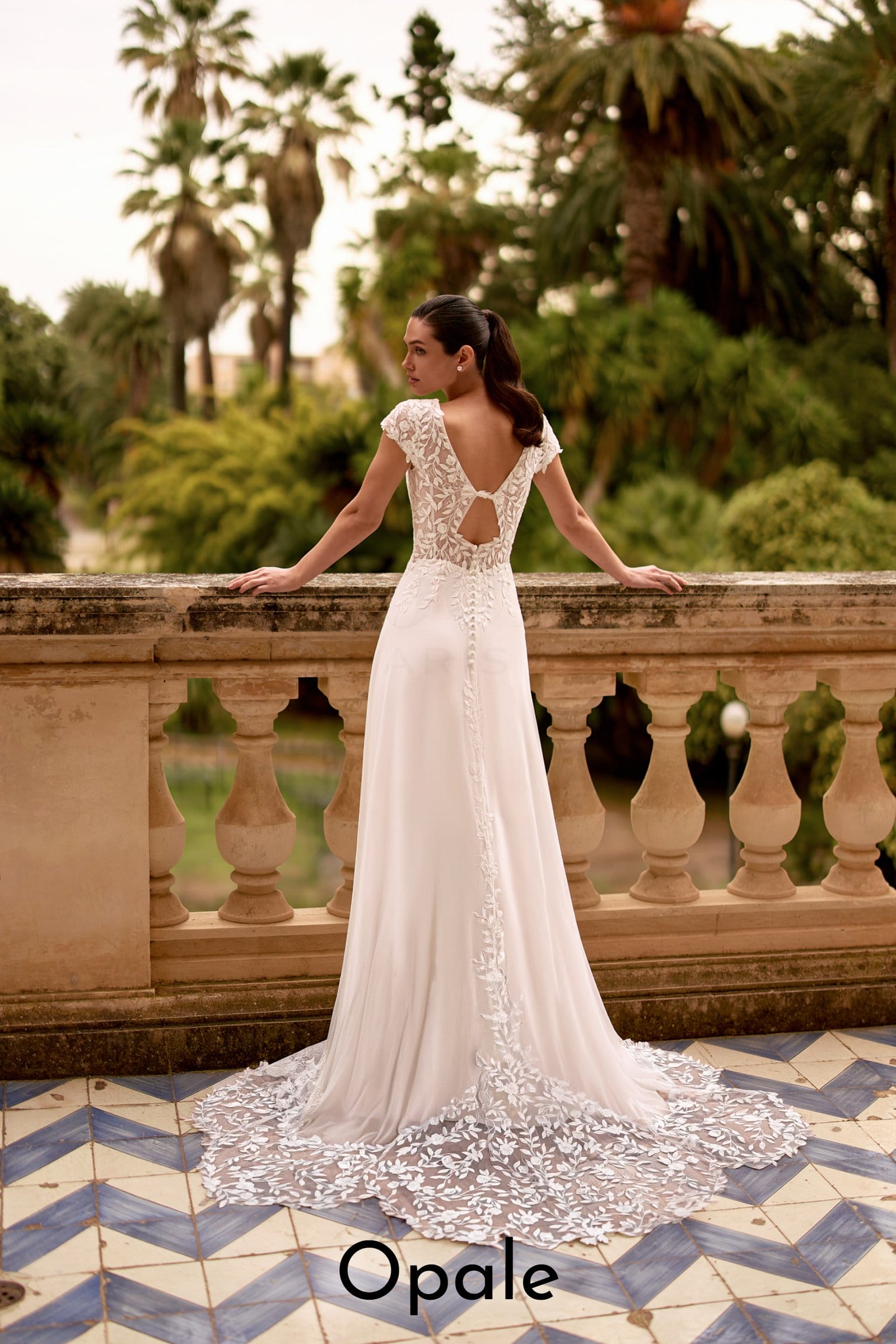 Robe de mariée bohème Boutic Frizon - opale