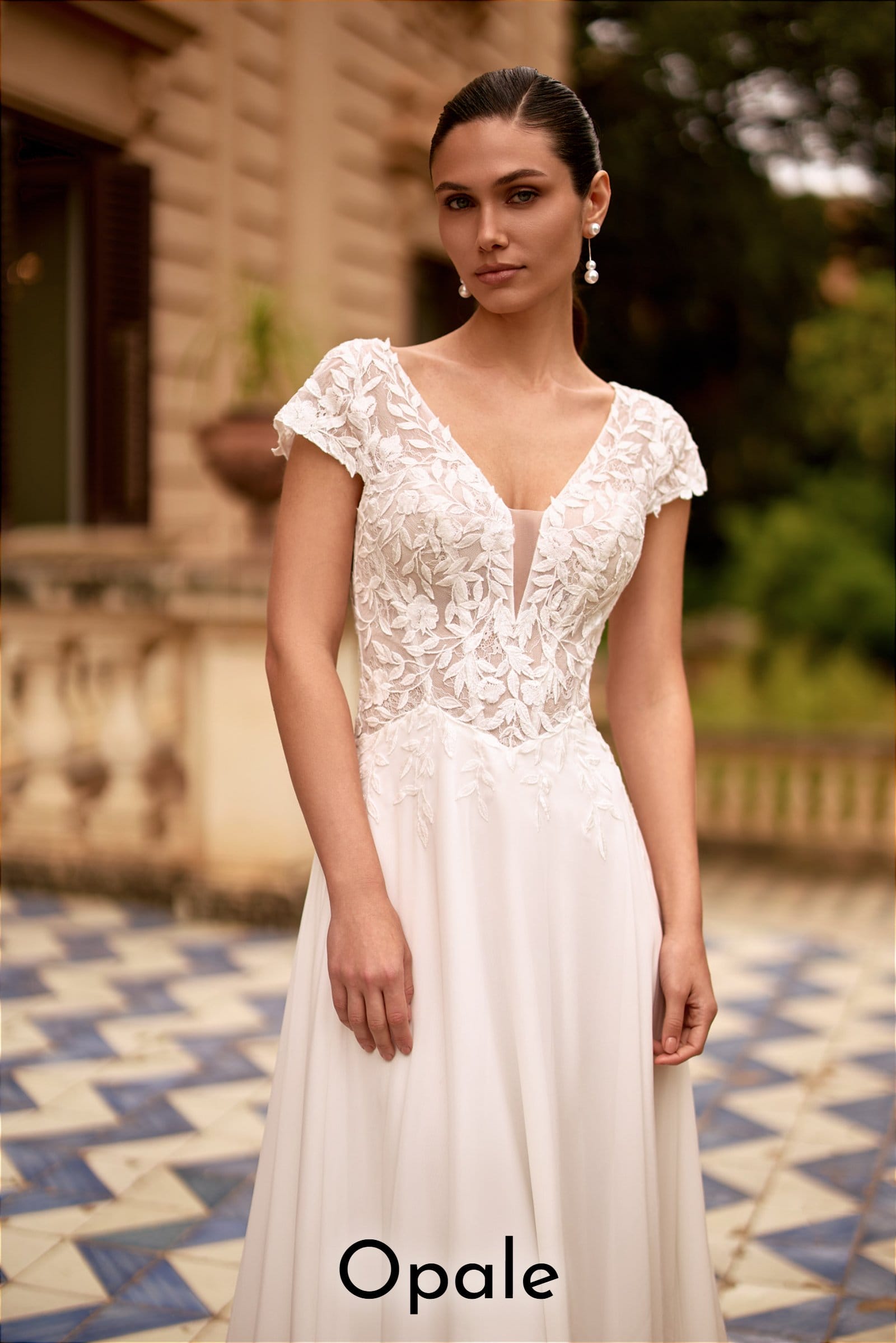 Robe de mariée bohème Boutic Frizon - opale