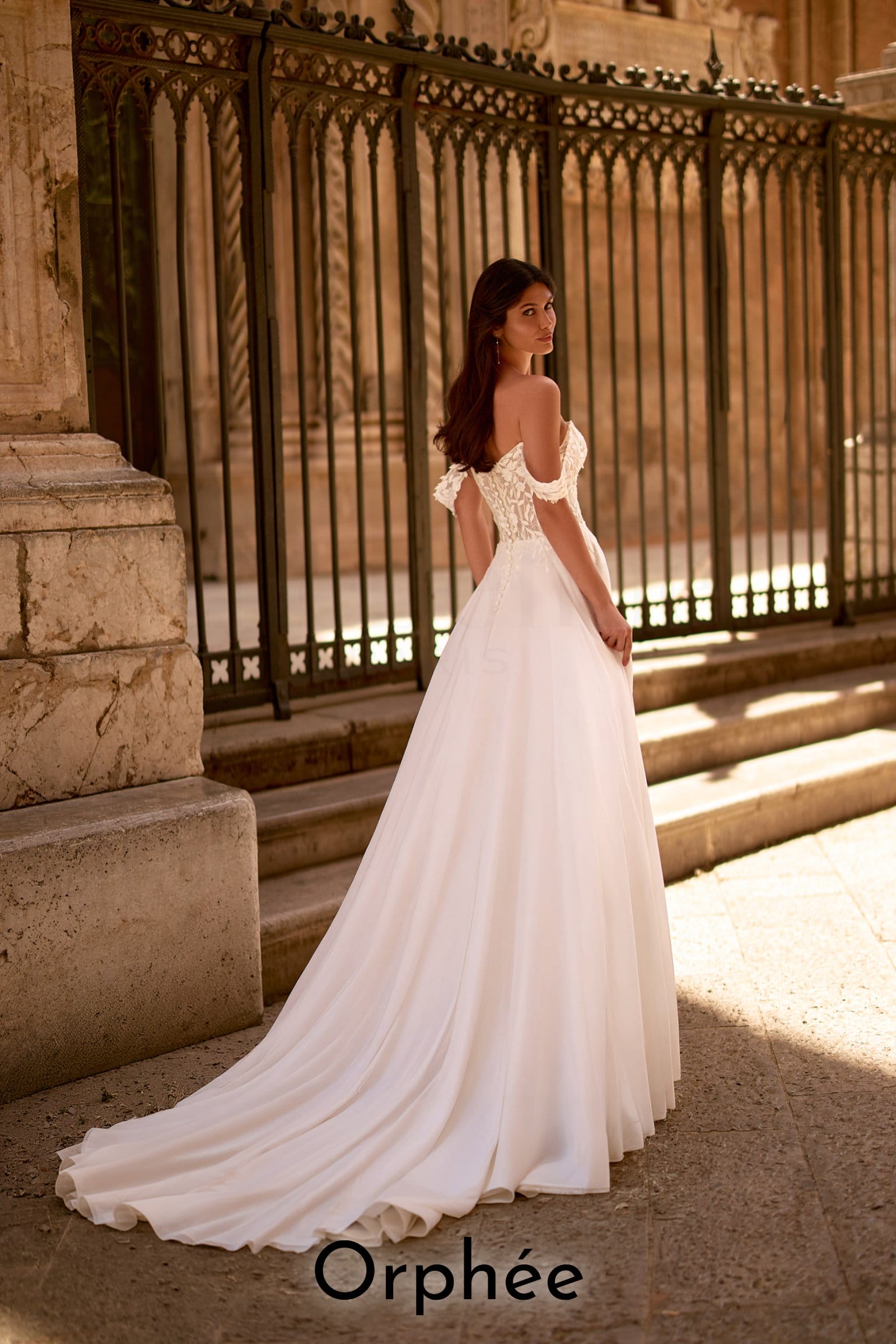 Robe de mariée bohème Boutic Frizon - orphee