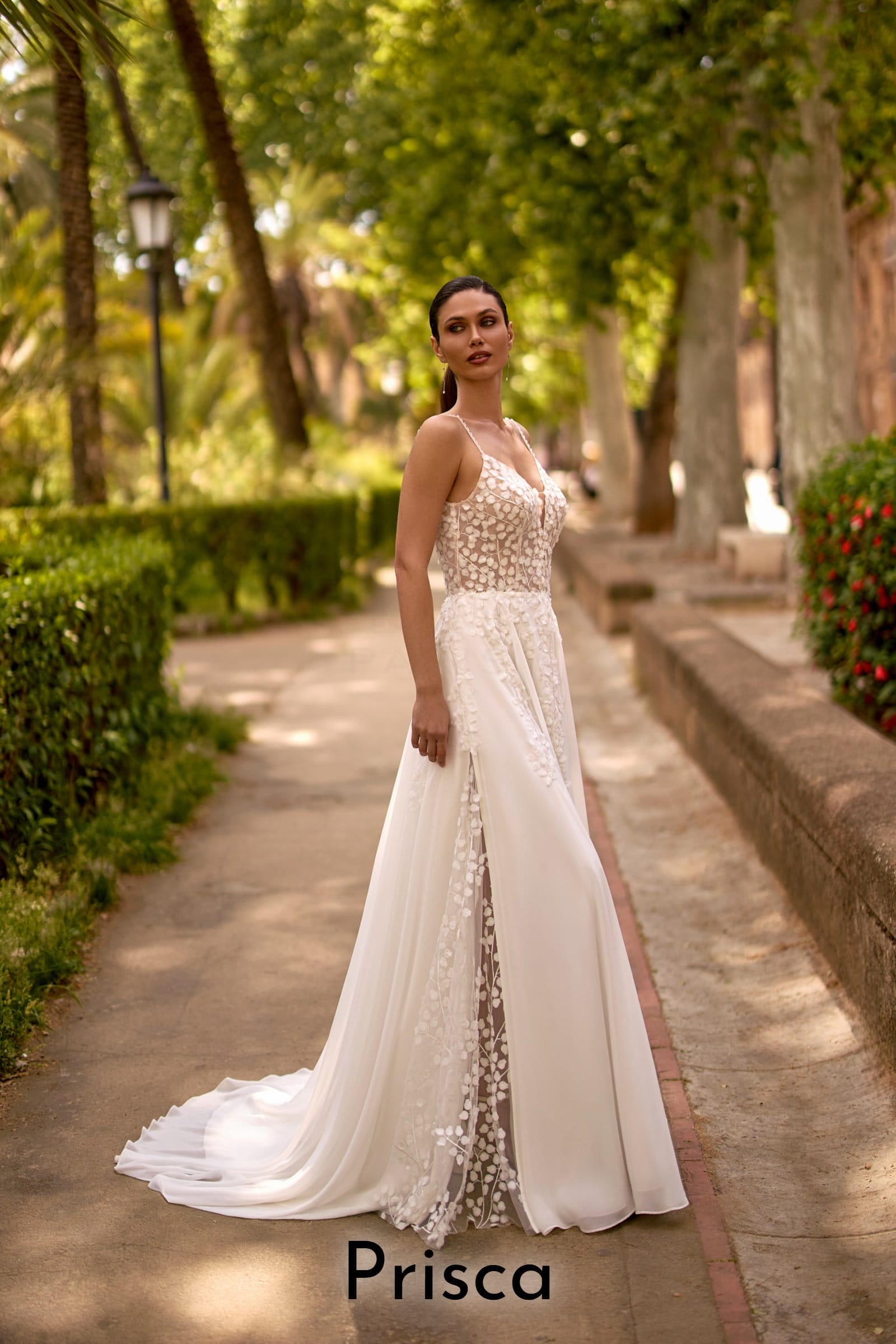 Robe de mariée bohème Boutic Frizon - prisca