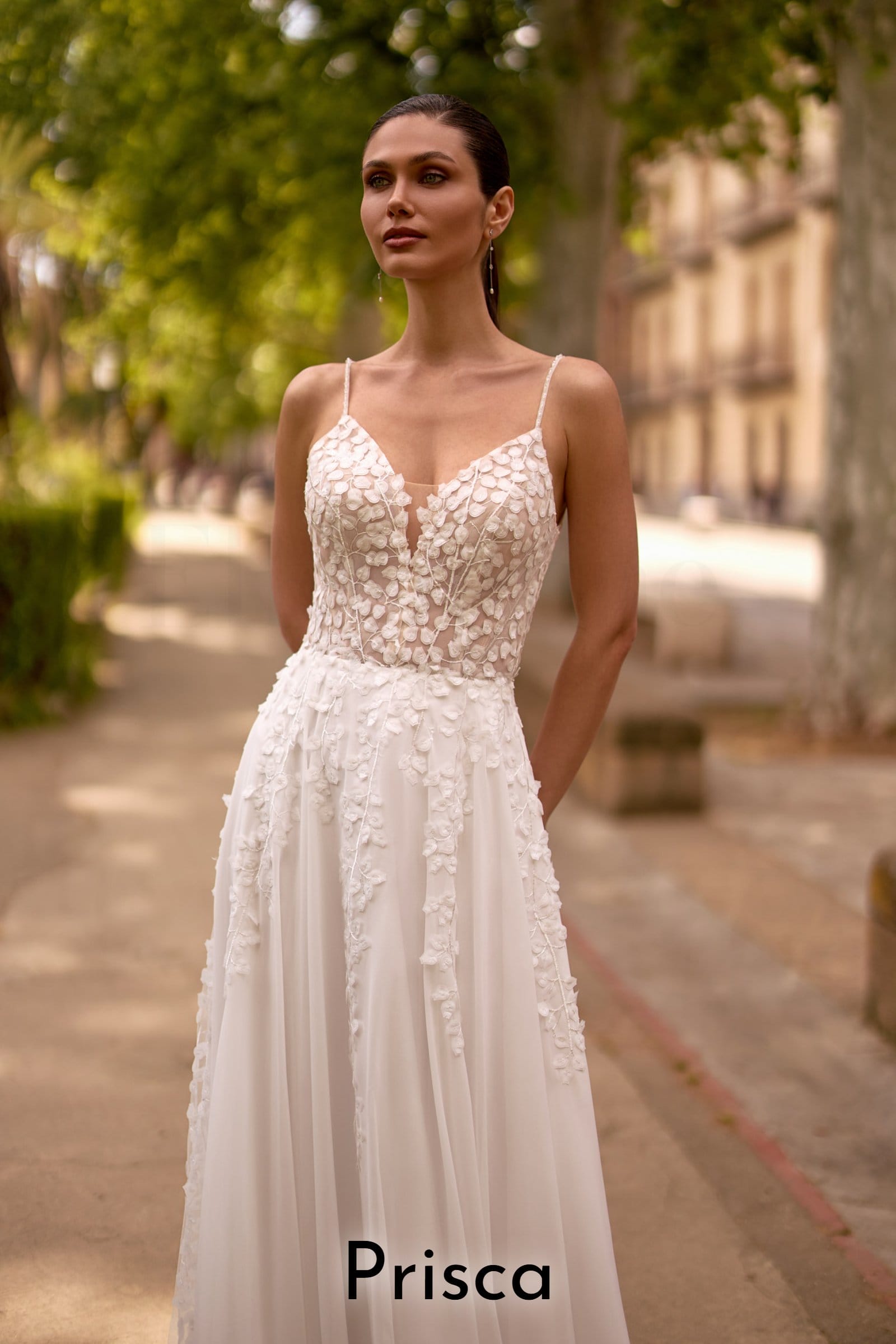 Robe de mariée bohème Boutic Frizon - prisca