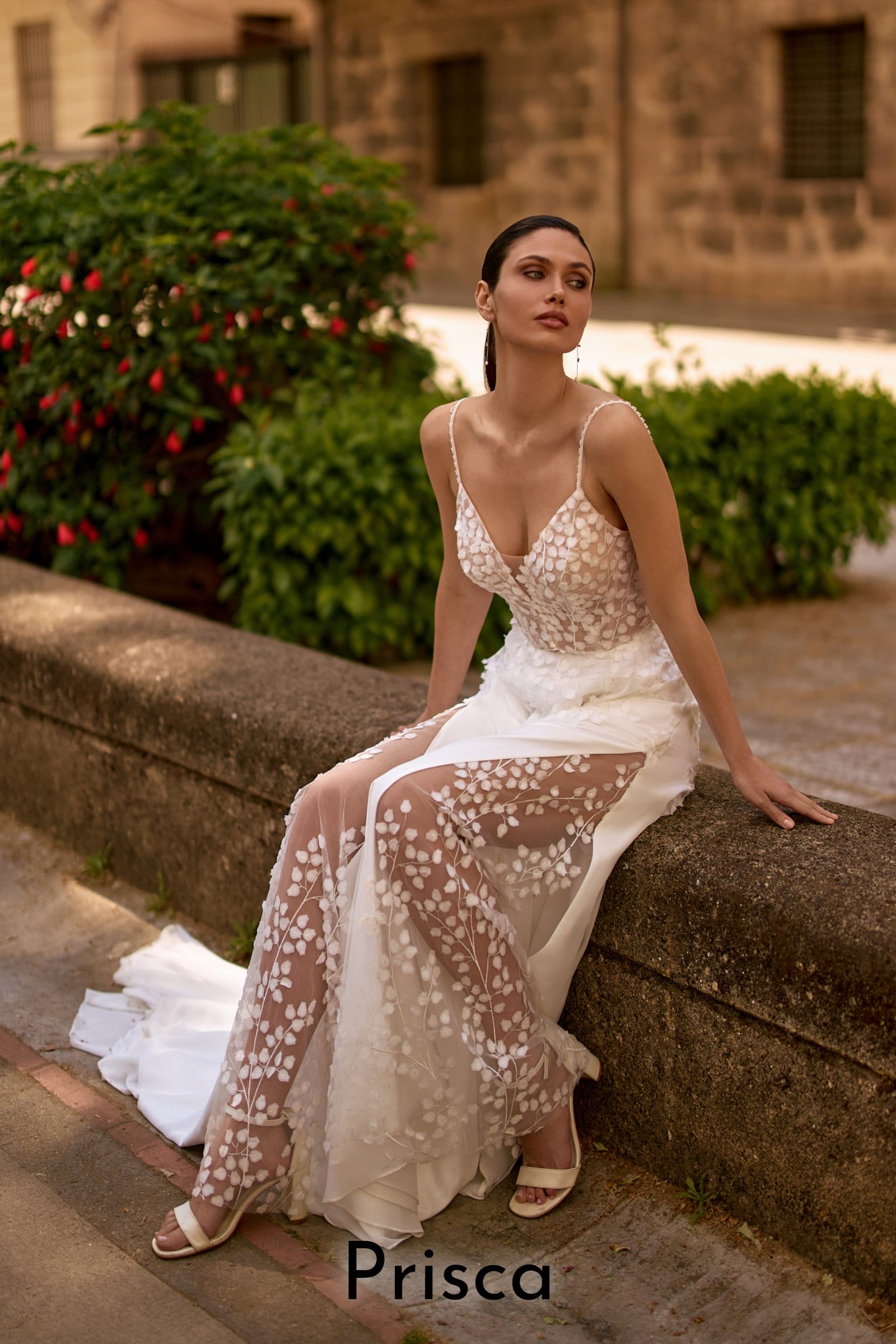 Robe de mariée bohème Boutic Frizon - prisca